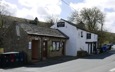 Photo of The Farmers Arms (Muker), a pub in the Yorkshire Dales, North Yorkshire, northern England.