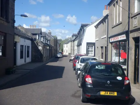 Photo of Douglas, a village in South Lanarkshire, southern Scotland.