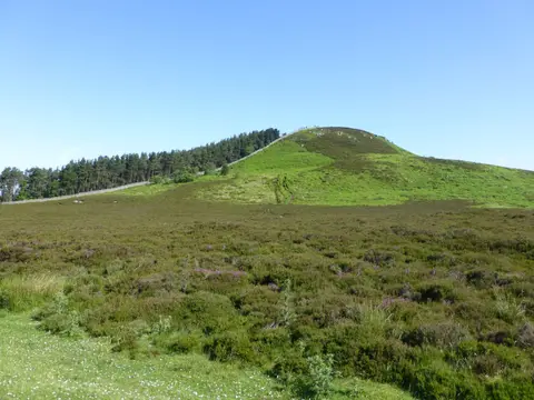 Photo: Ros Castle, a 316m hill near Chatton, Northumberland, north east England.