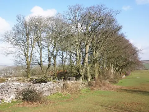 Photo of Crook Peak to Shute Shelve Hill, a Site of Special Scientific Interest near Axbridge, Somerset, south west England.