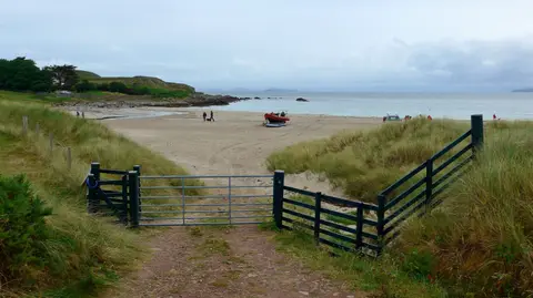 Photo of Mellon Udrigle Beach, a beach in the Wester Ross, Highland, the Scottish Highlands and Islands.