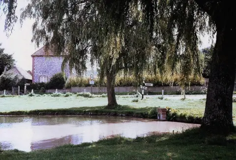 Photo of East Dean (East Dean), a village in the South Downs, West Sussex, south east England.