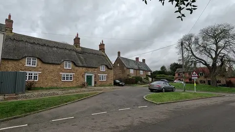 Photo of Badby, a village in Northamptonshire, central England.