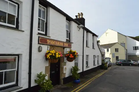 Photo of The Tolcarne Inn, a pub near Newlyn, Cornwall, south west England.