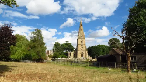 Photo of Aldwincle, a village in Northamptonshire, central England.