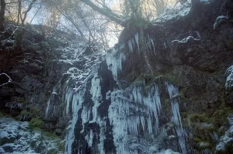 Photo of Big Burn Waterfall, a waterfall near Golspie, Highland, the Scottish Highlands and Islands.