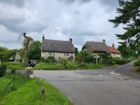 Photo of Teffont, a village in Wiltshire, south west England.