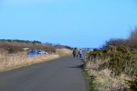 Photo of Druridge Bay Country Park, a country park near Amble, Northumberland, north east England.
