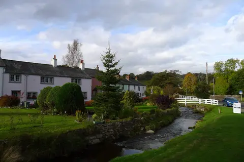 Photo of Caldbeck, a village in the Lake District, Cumbria, north west England.