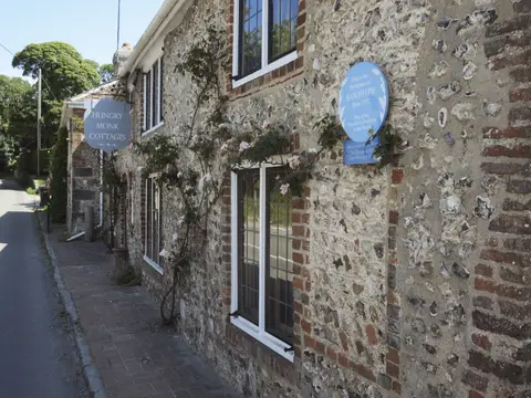 Photo of Jevington, a village in the South Downs, East Sussex, south east England.
