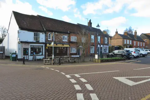 Photo of Redbourn, a village in Hertfordshire, eastern England.