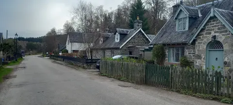 Photo of Tomich, a village in Highland, the Scottish Highlands and Islands.