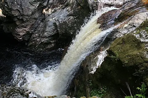 Photo of Falls of Foyers, a waterfall in Highland, the Scottish Highlands and Islands.