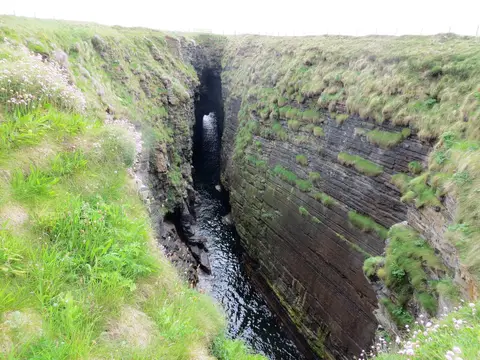 Photo of The Gloup, a visitor attraction in the Orkney Islands, the Scottish Highlands and Islands.