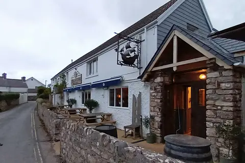 Photo of Ship Inn, a pub near Port Eynon in Gower, Swansea, south west Wales.