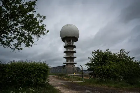 Photo: Normanby Top, a 168m hill near Claxby, Lincolnshire, central England.