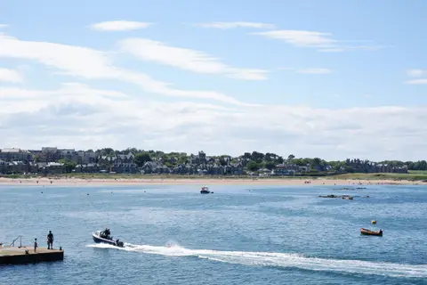 Photo along the John Muir Way, a long-distance trail running from Helensburgh to Dunbar, Scotland.