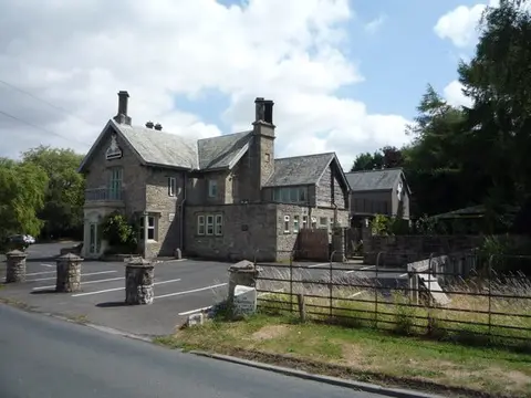 Photo of The Highwayman, a pub near Nether Burrow, Lancashire, north west England.