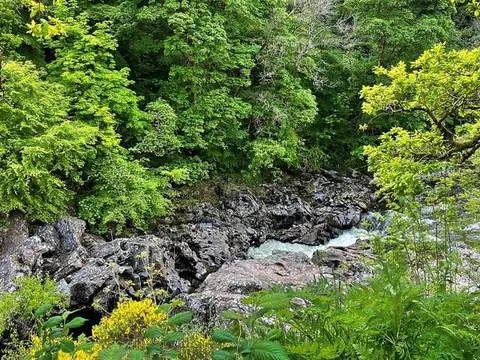 Photo: Pass of Killiecrankie and Soldier's Leap, a viewpoint near Pitlochry in Loch Tummel, Perth and Kinross, central Scotland.