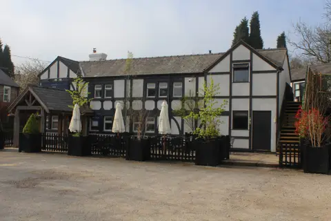 Photo of The Fenwick Arms, a pub near Claughton in the Forest of Bowland, Lancashire, north west England.