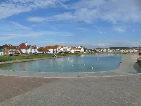 Photo of Llandudno West Shore, a beach in Conwy, north Wales.