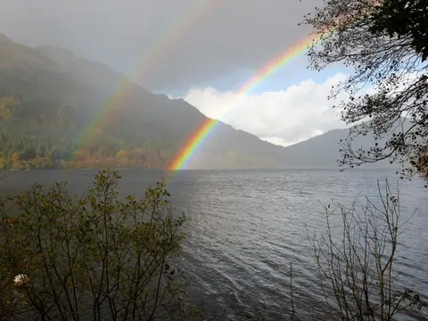 Photo of Loch Eck, a loch near Strachur in Loch Lomond & The Trossachs, Argyll and Bute, the Scottish Highlands and Islands.