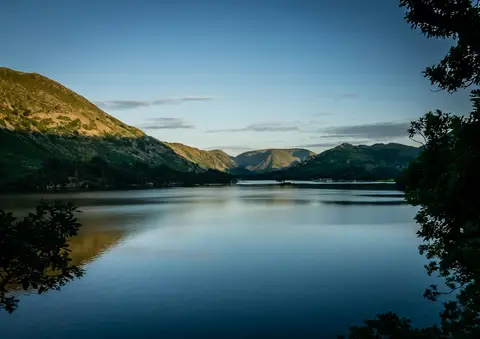 Photo of Ullswater, a Lake near Glenridding in the Lake District, Cumbria, north west England.