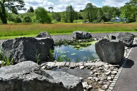 Photo of National Botanic Garden of Wales, a garden near Llanarthne, Carmarthenshire, south west Wales.