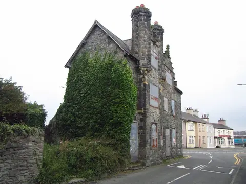 Photo of Holyhead, a village in Anglesey, north Wales.