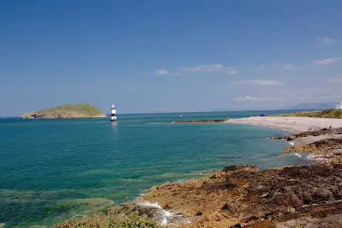 Photo of Penmon, a village in Anglesey, north Wales.