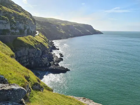 Photo: Great Orme, a 207m hill near Llandudno, Conwy, north Wales.