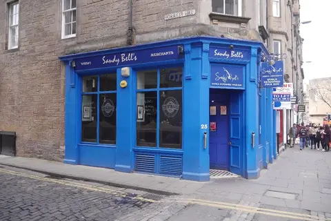 Photo of Sandy Bell's, a pub in Edinburgh, central Scotland.