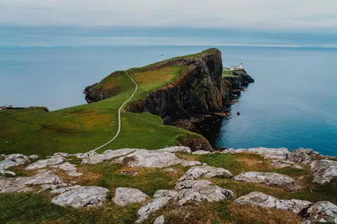 Photo: Neist Point, a viewpoint near Glendale, Highland, the Scottish Highlands and Islands.