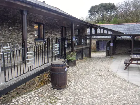 Photo of Healey's Cornish Cyder Farm, a farm & farm shop near Penhallow, Cornwall, south west England.
