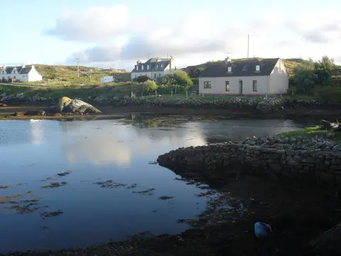 Photo of Grimsay, an island in Na h-Eileanan Siar, the Scottish Highlands and Islands.
