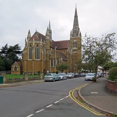 Photo of St Matthew, Northampton, a church in Northamptonshire, central England.