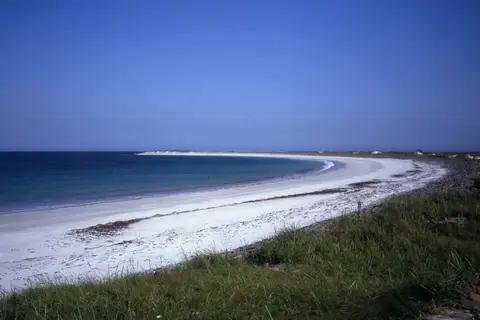 Photo of Whitemill Bay, a beach in the Orkney Islands, the Scottish Highlands and Islands.