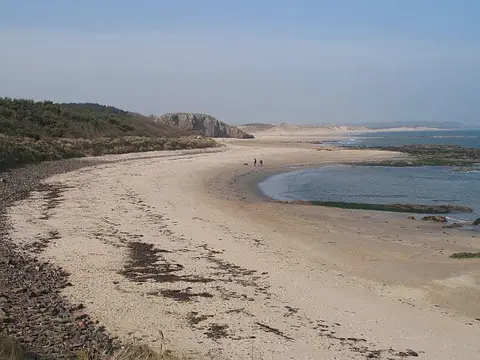 Photo of Tyninghame Beach, a beach near Whitekirk, East Lothian, central Scotland.