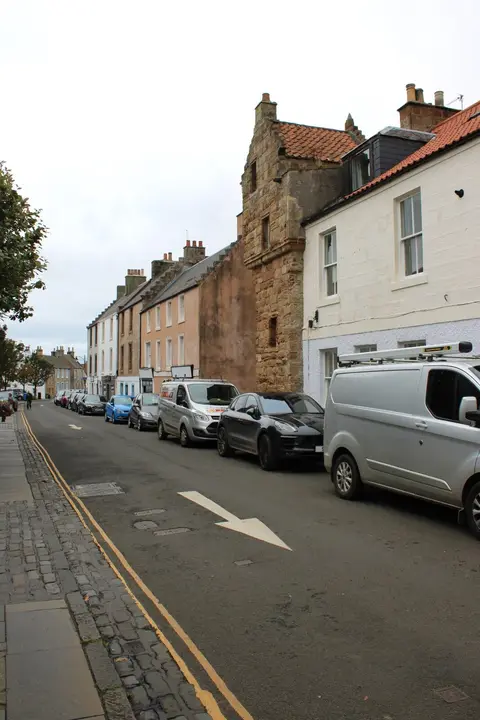 Photo of Pittenweem, a village in Fife, central Scotland.