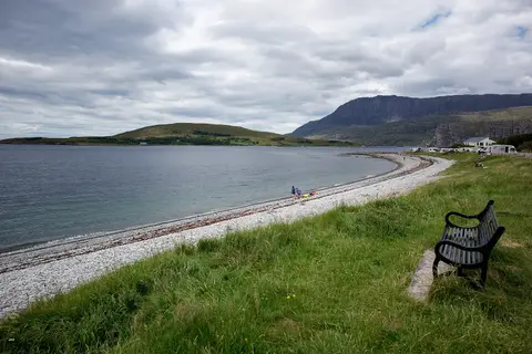 Photo of Ardmair Beach, a beach in Highland, the Scottish Highlands and Islands.