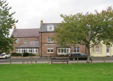 Photo of The Wheatsheaf (Swinton), a pub in the Scottish Borders, southern Scotland.