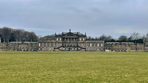 Photo of Wentworth, a village in South Yorkshire, northern England.