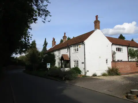 Photo of Colston Bassett, a village in Nottinghamshire, central England.