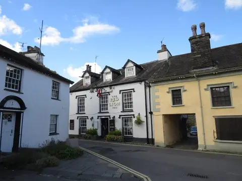 Photo of The Red Lion (Hawkshead), a pub in the Lake District, Cumbria, north west England.