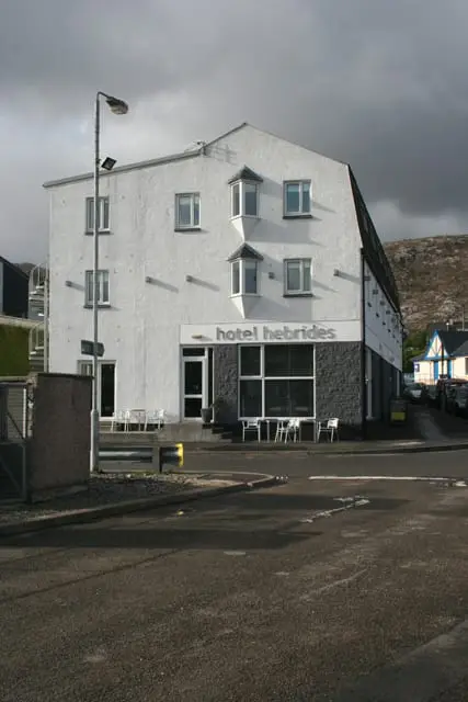 Photo of Hotel Hebrides, a pub near Tarbert in South Lewis, Harris and North Uist, Na h-Eileanan Siar, the Scottish Highlands and Islands.