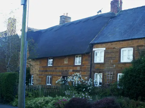 Photo of Lyddington, a village in Rutland, central England.