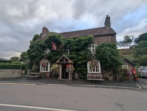 Photo of Little Stretton, a village in Shropshire, central England.