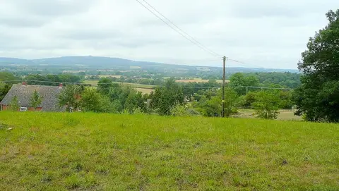 Photo of Eden's Hill, a country estate near Dymock, Gloucestershire, south west England.