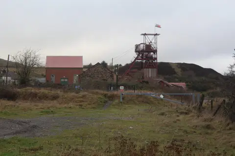 Photo of Big Pit National Coal Museum, a visitor attraction near Blaenavon, Torfaen, south east Wales.