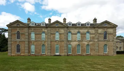 Photo of Compton Verney, a Grade II* registered house & garden near Kineton, Warwickshire, central England.